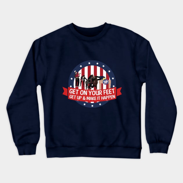 Knope 2012 Campaign Crewneck Sweatshirt by altrees